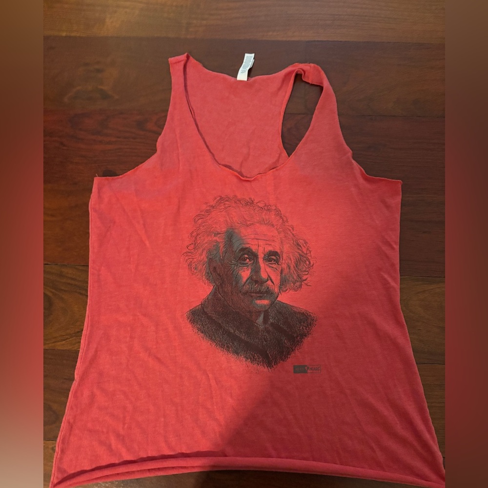 Hero Heads Red Crewneck Tank Top
